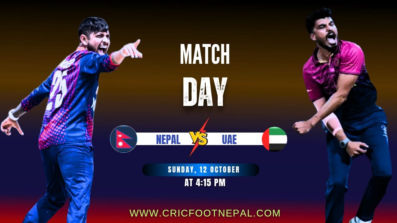 Nepal vs Uae T20 World Cup Asia and Eap Qualifier, Super Six Match Preview.